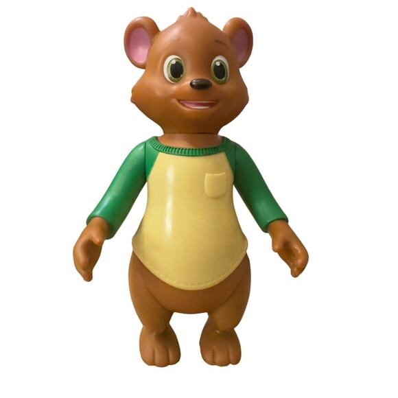 Just Play Disney Jr Goldie and Bear 7.5" Poseable Plastic Figure Figurine Toy - Picture 1 of 9